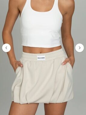 Gold Hinge Natural LuxeSoft Bubble Skirt